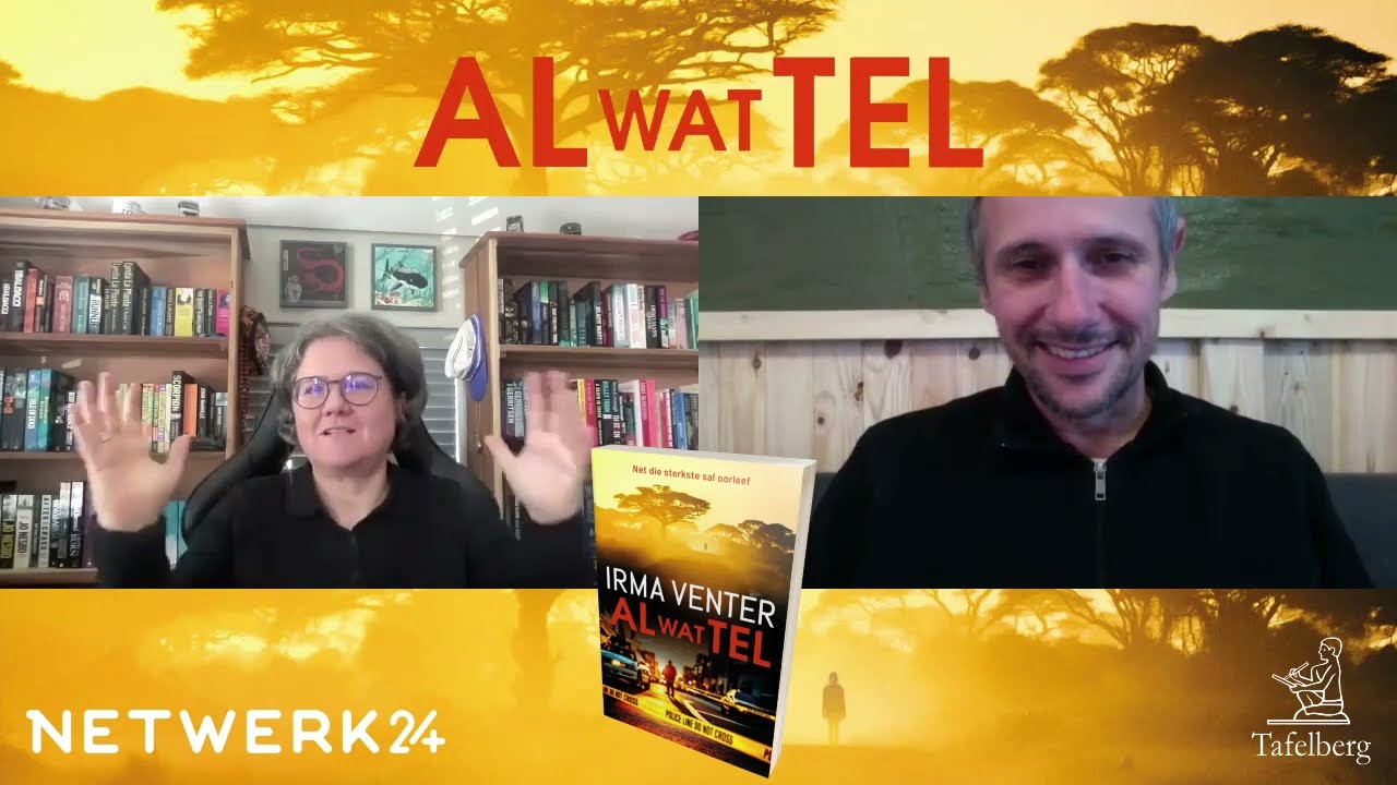 Irma Venter in gesprek met Stefaans Coetzee oor haar nuutste boek Al wat tel