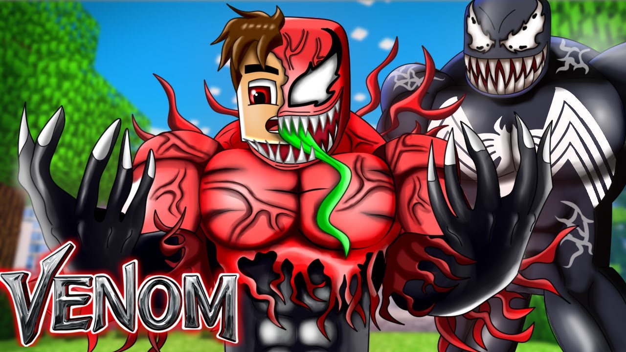 Minecraft - VENOM 🕷🔴 - O NOVO SIMBIONTE TOXINA ENTRA PARA O TIME VENOM ! EP 6
