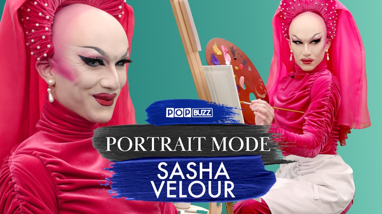 Sasha Velour Ranks Her Favourite Drag Queens Of All Time | PopBuzz Meets | Portrait Mode