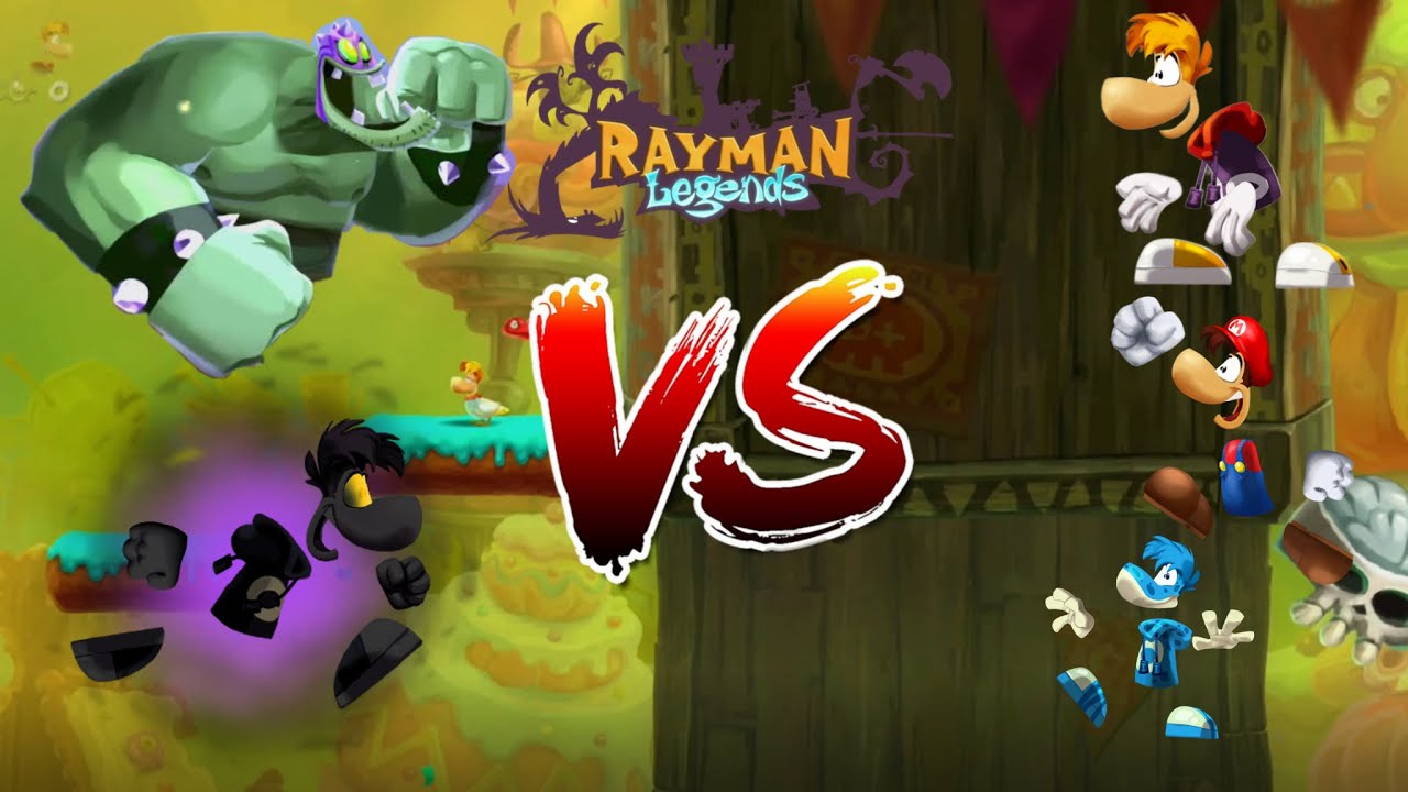 3 rayman legends all monsters