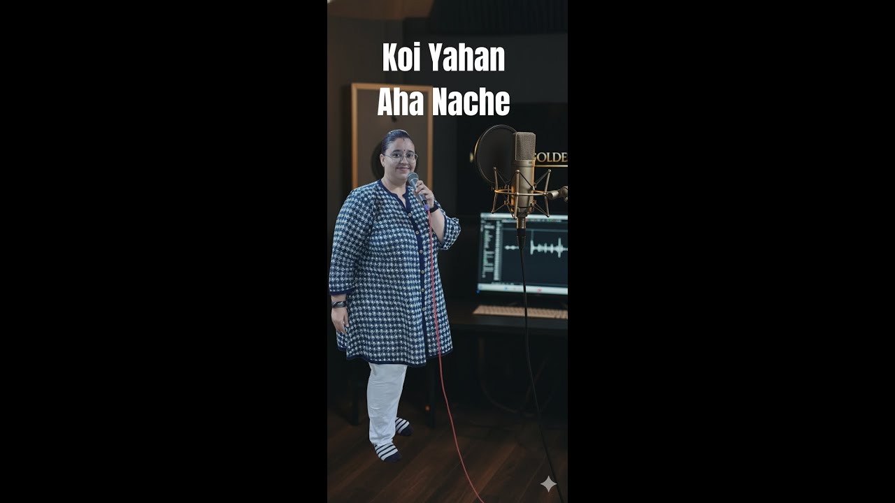 PUBLIC DEMAND! 🤯 Koi Yaha Aha Nache Nache Live Performance | The Velvet Voice Megha (Full Energy) 🔥