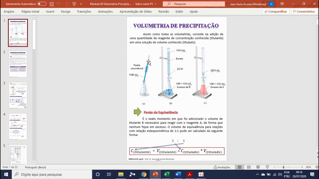 QAQuati 01 Volumetria de Precipitação 1 teoria
