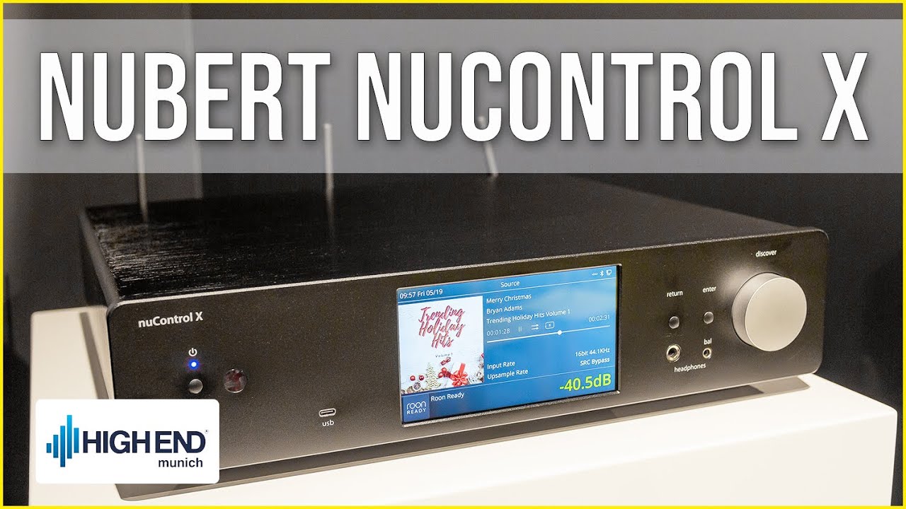 Nubert nuControl X - High End Streaming Vorverst&auml;rker im Detail vorgestellt