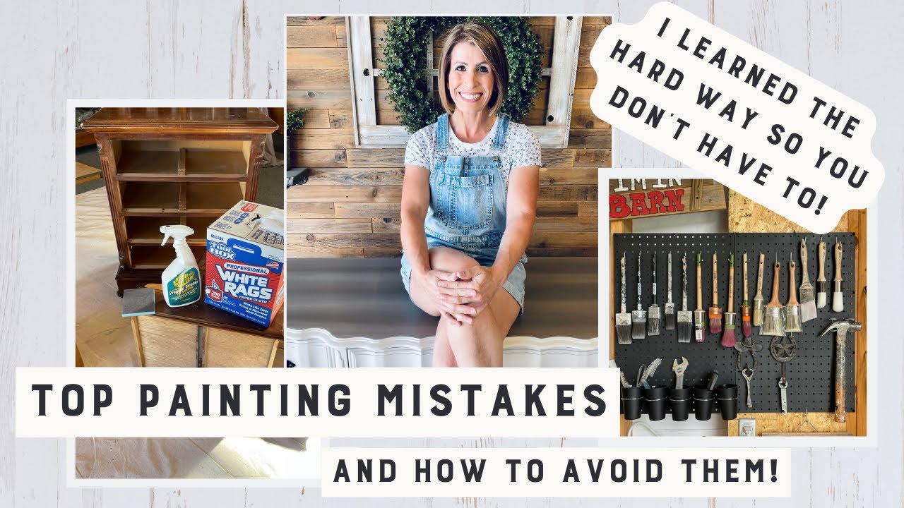 Biggest Furniture Painting Mistakes You're Making and How to Avoid Them!