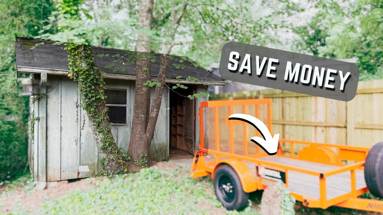 Easiest Way to Demo a WORTHLESS Shed