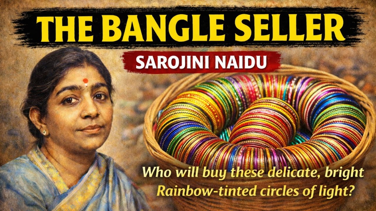The Bangle Seller by Sarojini Naidu | Complete Explanation | BA English Semester 1 | JNVU Jodhpur