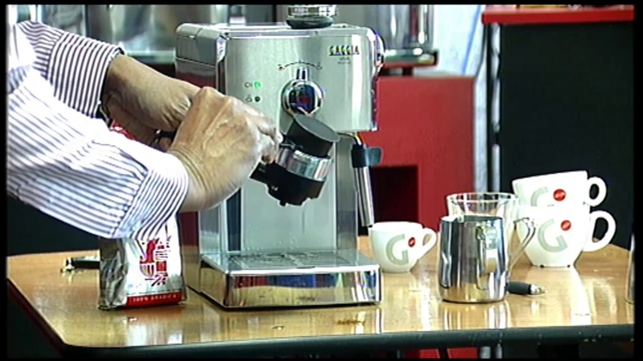 Gaggia Viva Prestige Quick Set Up - Gaggia Caffe TV