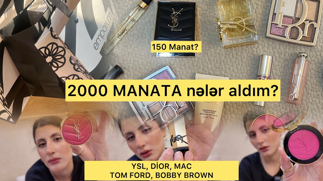 ƏN BAHALI ALIŞ-VERİŞ 🫣🛍️BİRLİKDƏ AÇAQ/ LÜKS 17 MƏHSUL. #baku  #azerbaycan #cəlalə #makiyaj #bakı 