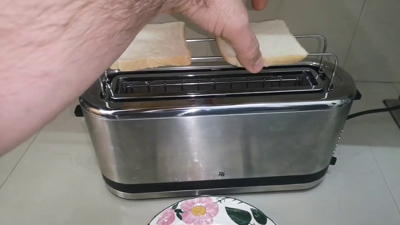 Wmf Küchenminis Langschlitz - Toaster sehr guter lecker Toastbrot mit butter