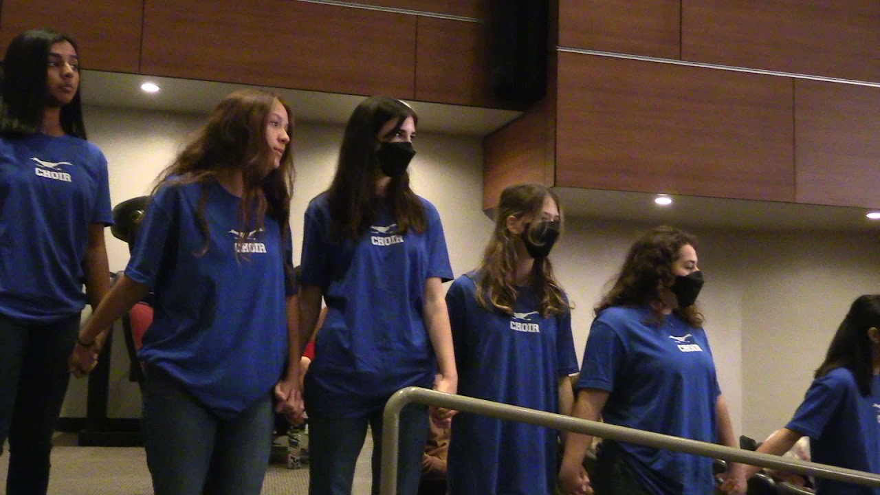 WHS Fall Choir Concert Finale – The Lord Bless You and Keep You (2021)