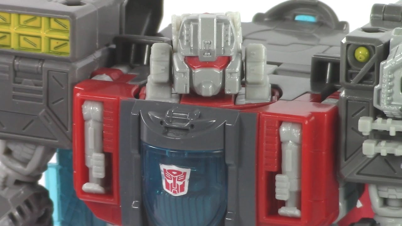 AUVELIER REVIEW TRANSFORMERS TITANS RETURN VOYAGER BROADSIDE c/ BLUNDERBUSS EN ESPAÑOL