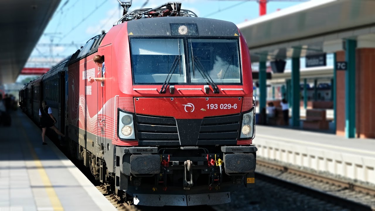 ZSSK Vectron 193.029 ● EC 127 VALAŠSKÝ EXPRES ● Pardubice hlavní nádraží