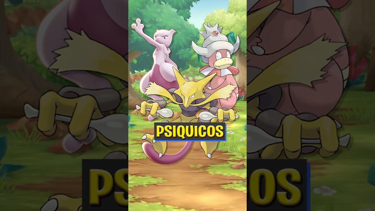 O tipo PSIQUICO NO MUNDO POKEMON representa uma mania mundial dos anos 80 e 90, #Pok&eacute;mon