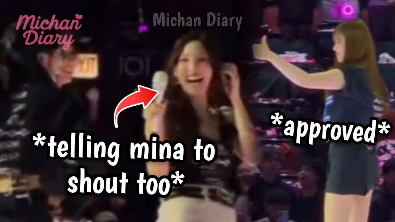 nayeon learns how to *shout* from jeongyeon then gets mina to try it too