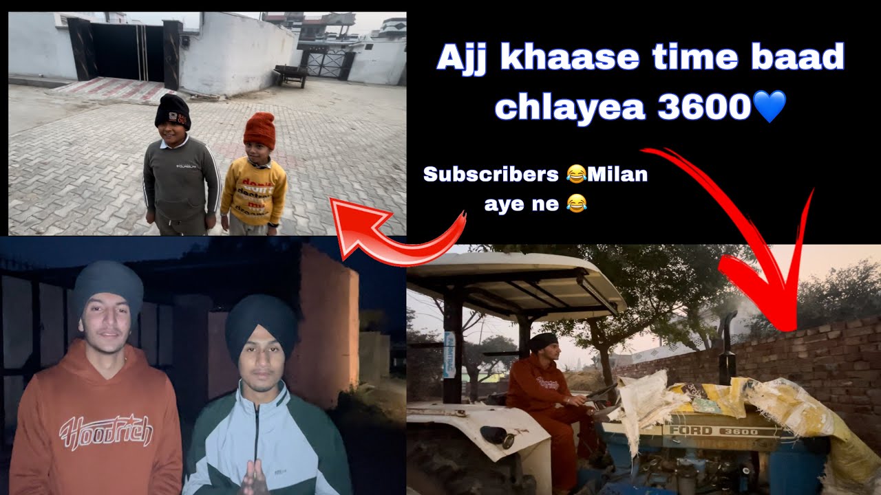 Ajj Khaase Time badd Chlayea 3600 🚀 😂- Subscribers Milan aye ne 😂 Vlog 2026 🚩