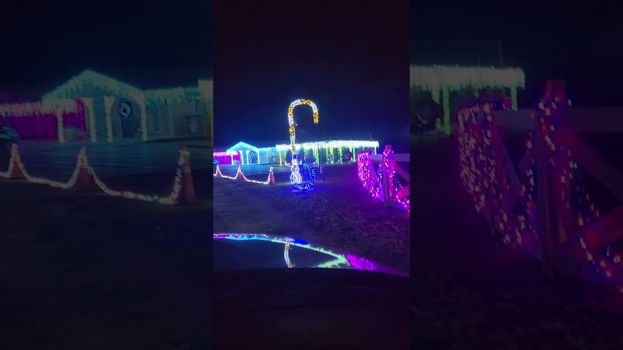 2025 Christmas light show in Havana FL