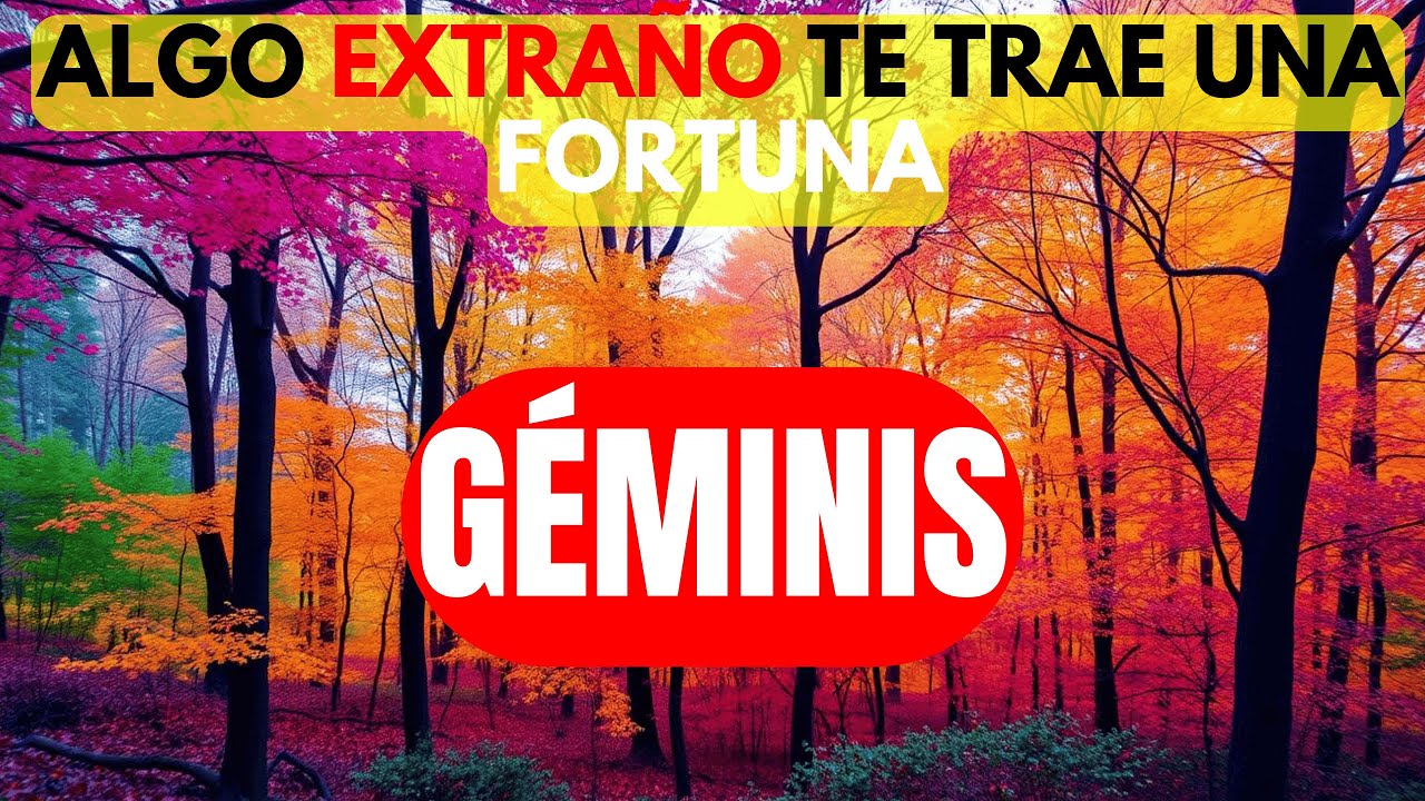 GEMINIS 🏠 ALGO EXTRAÑO OCURRIRÁ EN TU CASA ✨ UNA FORTUNA APARECERÁ TRAS EL SUSTO