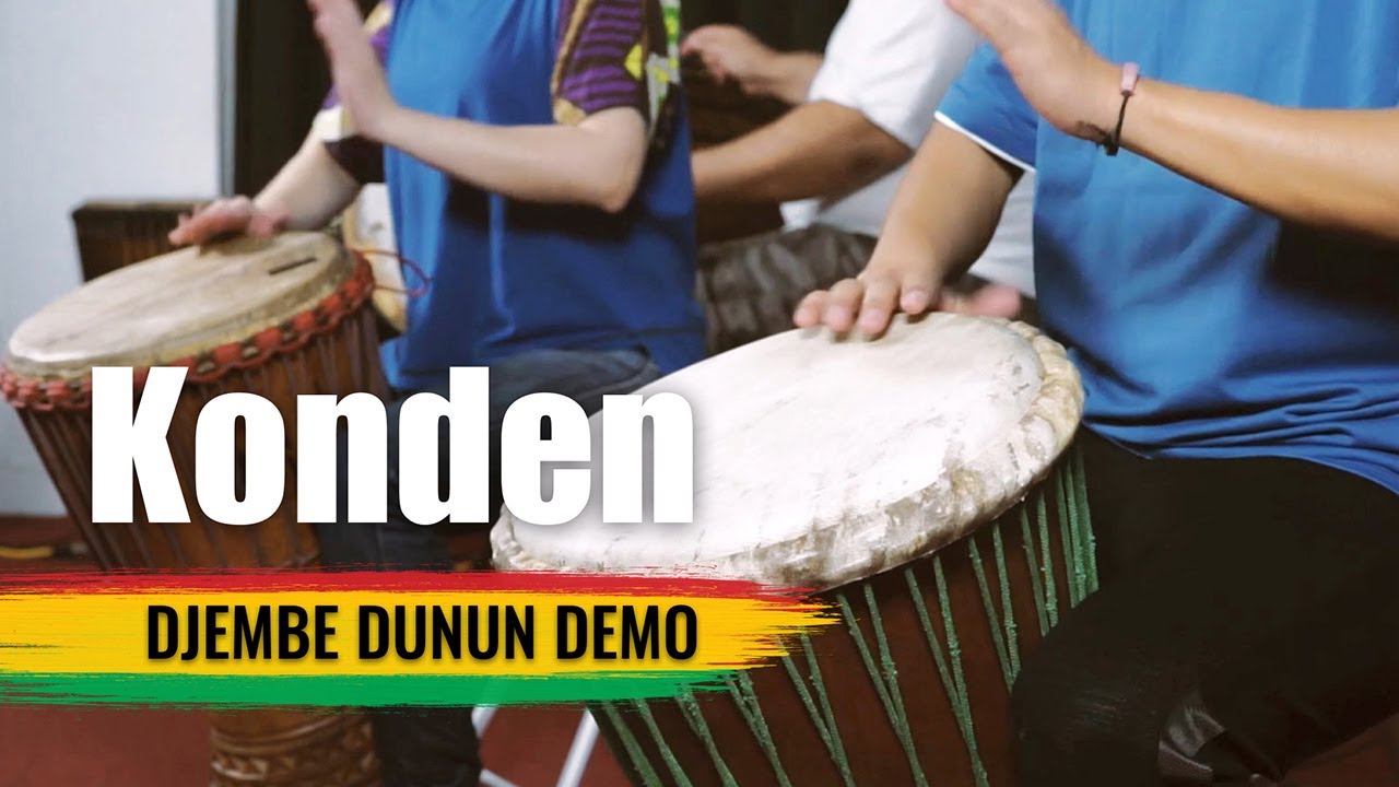 Djembe Dunun Demo : Konden - Fanka version with performance