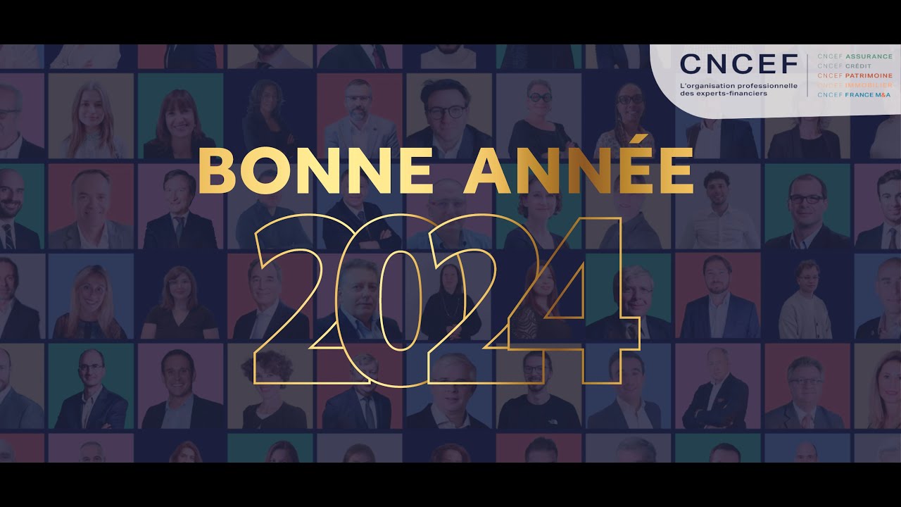 Le Groupe CNCEF vous adresse ses meilleurs #v&oelig;ux pour #2024  !