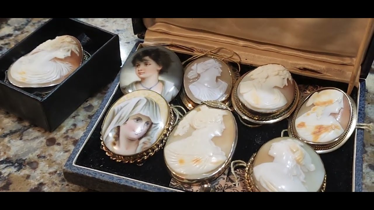 Collecting Antique Cameos - Let's Research Them Together & Find More About Them...