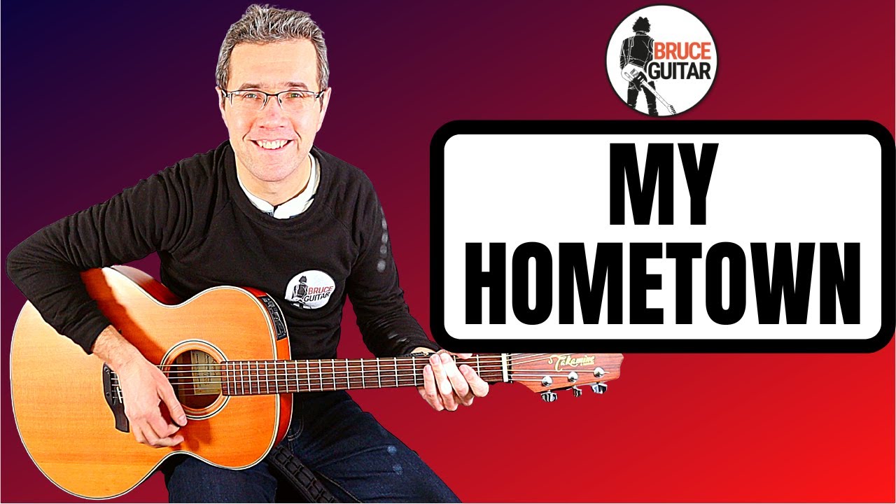 Bruce Springsteen - My Hometown guitar lesson