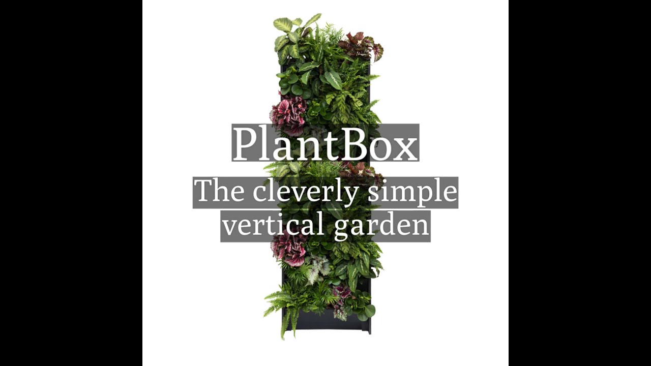 PlantBox - The 100% recycled modular, stackable vertical planter