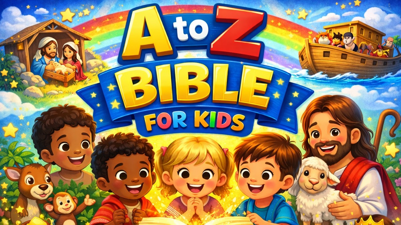 A to Z Bible Alphabet for Kids | Christian ABC Learning Video for Children & Toddlers