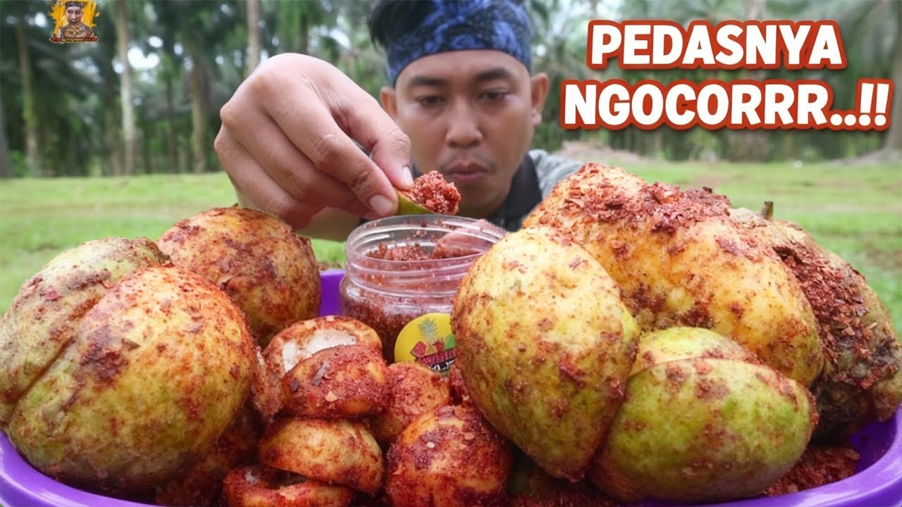 Mukbang Rujak Mangga Muda & Gandaria! Asam Pedas Sambal Bangkok