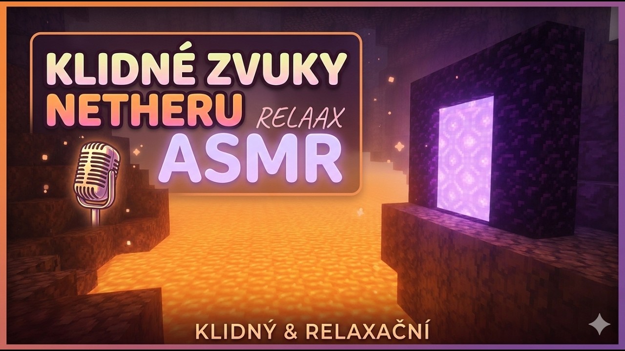 MINECRAFT ASMR (Sounds of nether and building)!