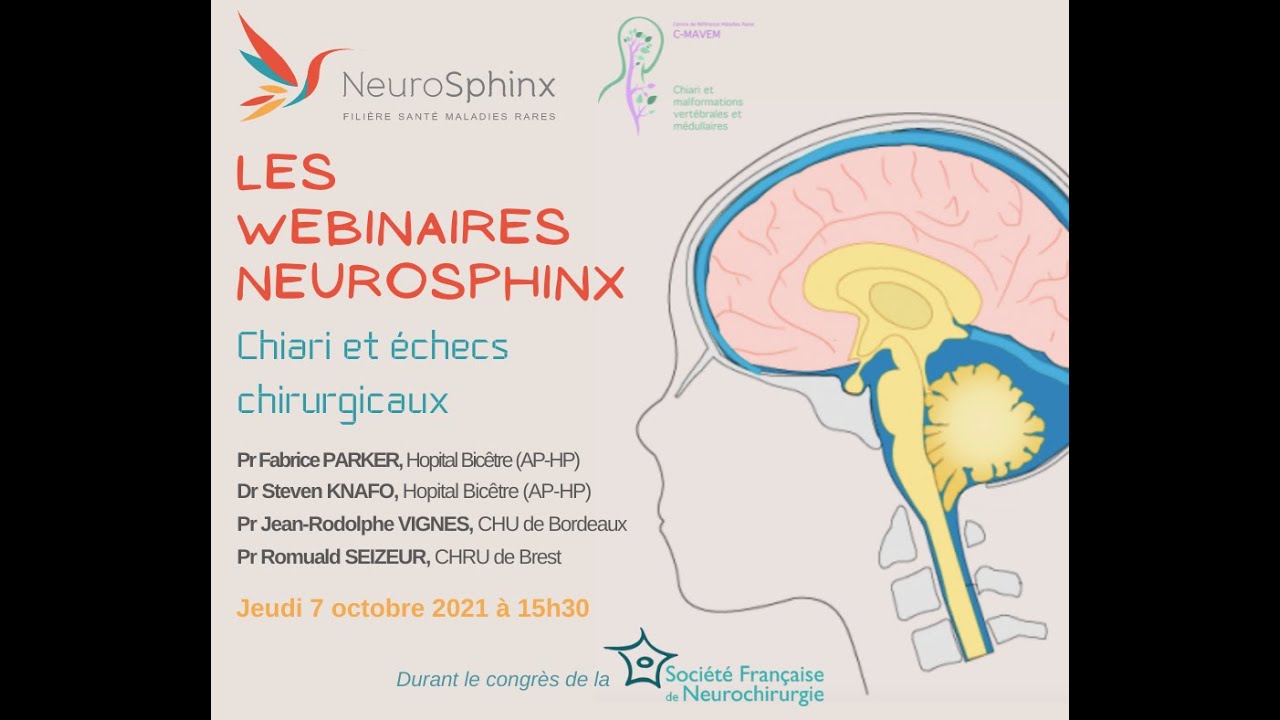 Webinaire Neurosphinx « Malformation de Chiari et échecs chirurgicaux »