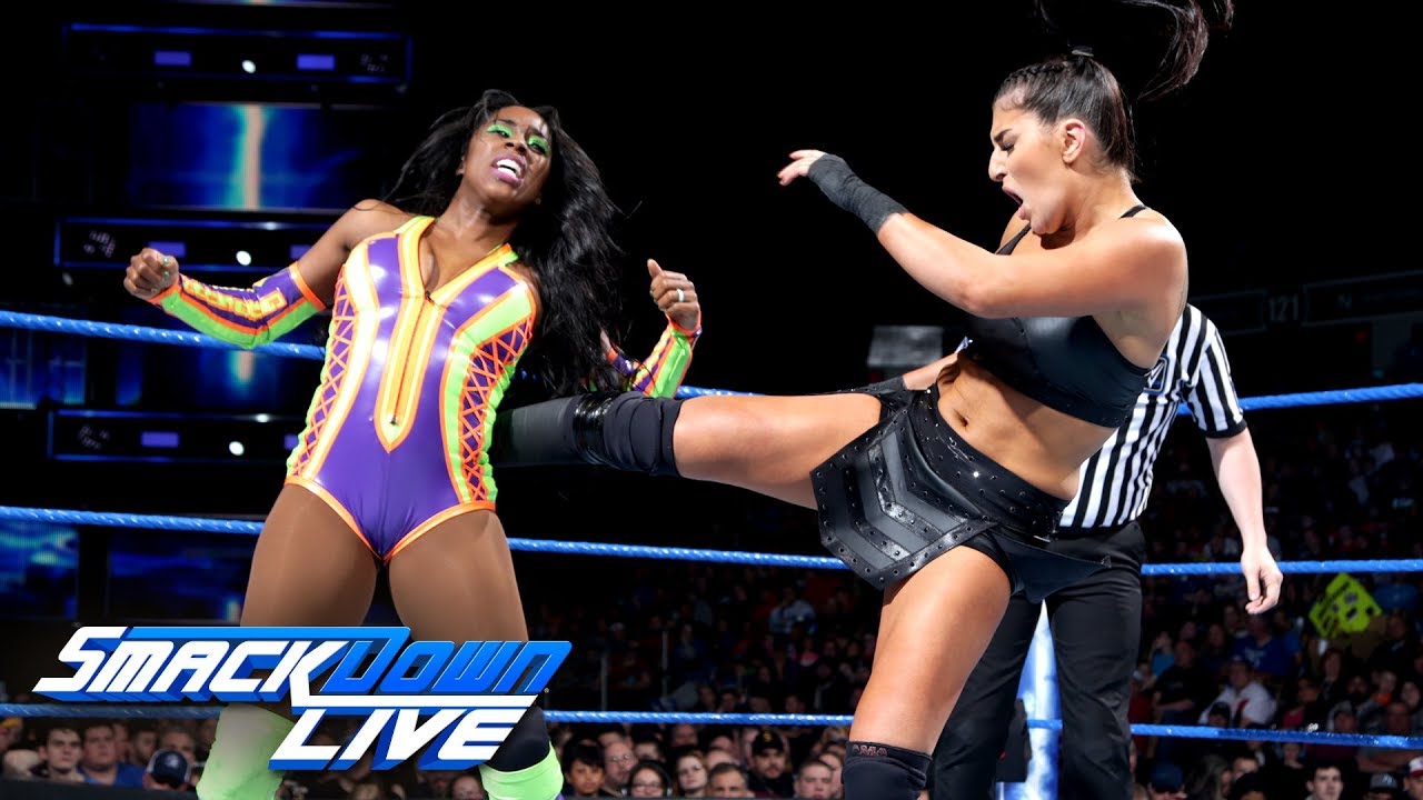 Наоми против Сони Девиль — отборочный матч Money in the Bank: SmackDown LIVE, 22 мая 2018 г.