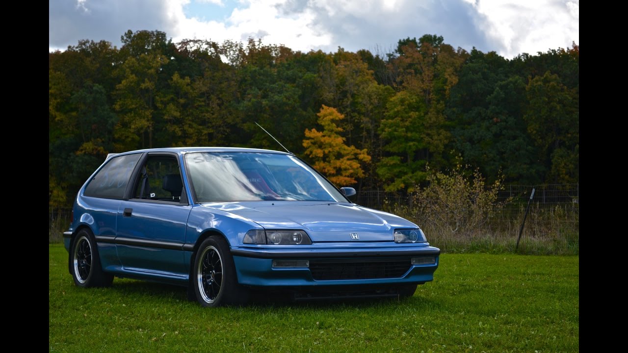 Clean Honda Civic (EF) Destroys at Autocross