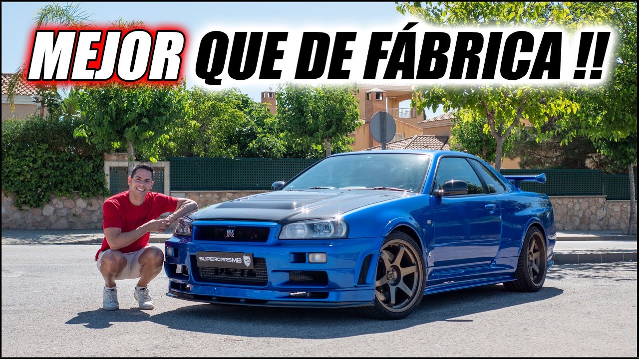 Final de Proyecto - Mi Nissan Skyline R34 GTR está mejor que de fábrica | Supercars of Mike