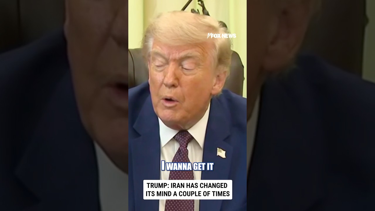 President Trump: We want to retrieve Iran&rsquo;s nuclear material #shorts #news #foxnews #us