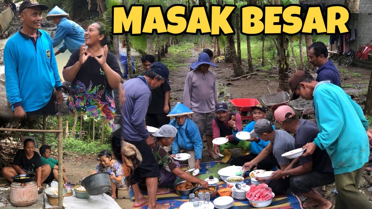 ALHAMDULILLAH MASAK BESAR BUAT PROYEK TERLAKSANA || TONTON SAMPAI AKHIR YA‼️