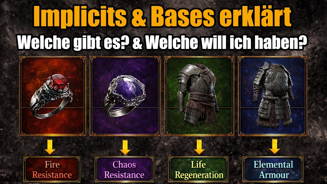 PoE 2 Basics | Implicits & Bases erklärt