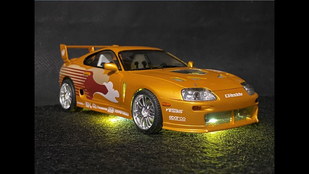 TOYOTA SUPRA SLAP JACK'S 2 Fast 2 Furious/ Тойота Супра Слэп Джек Двойной форсаж TAMIYA 1/24