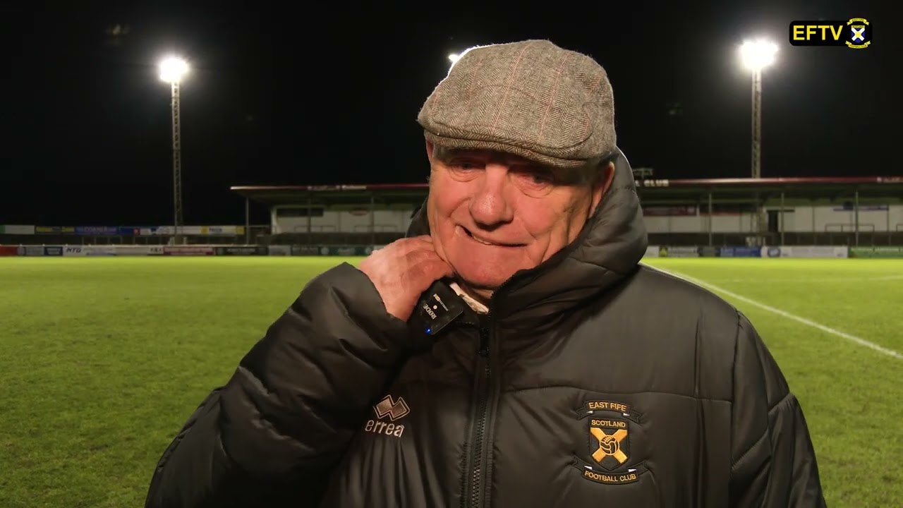 POST MATCH REACTION | Dick Campbell v Arbroath
