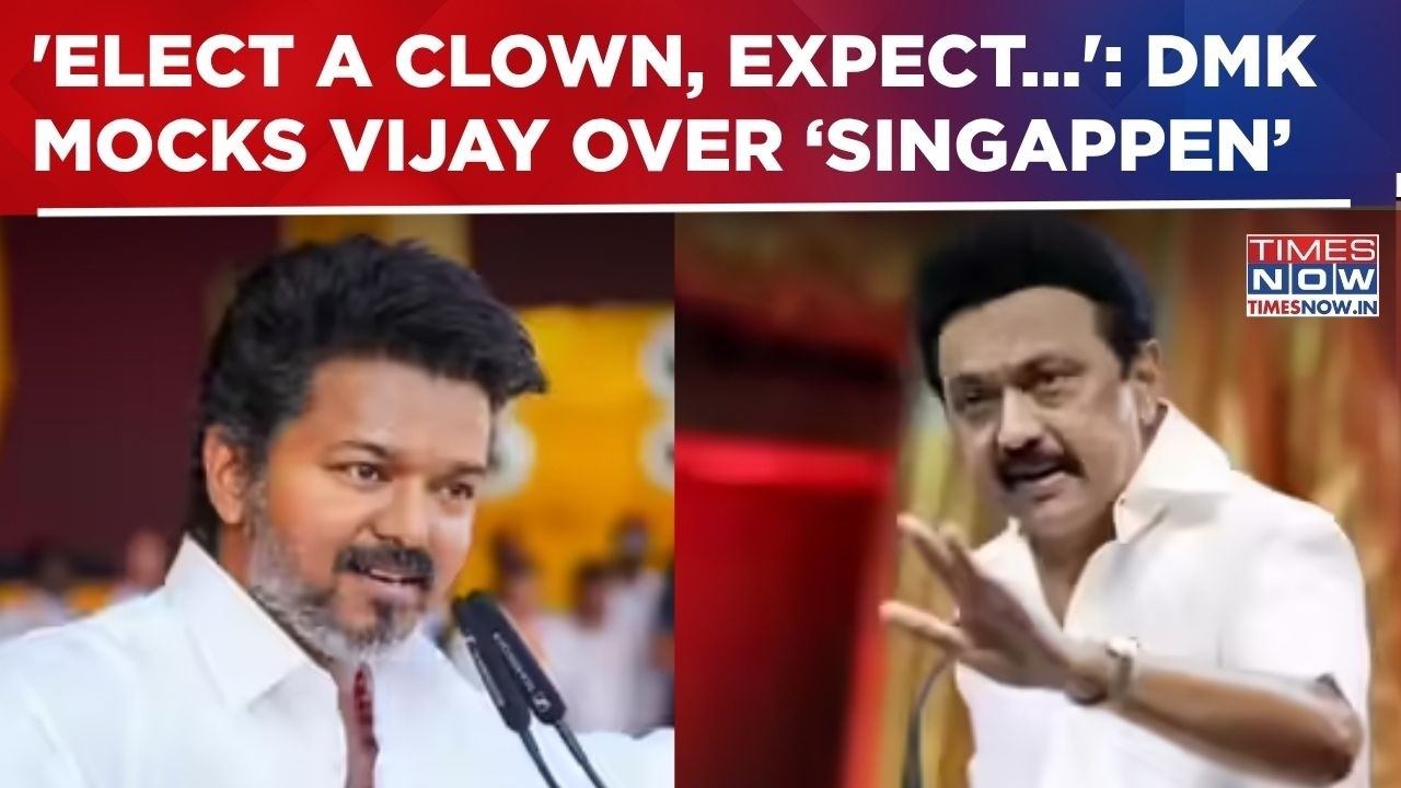 'Elect A Clown, Expect...': DMK Mocks Vijay Govt Over &lsquo;Singappen&rsquo;  Women&rsquo;s Safety Task Force | WATCH