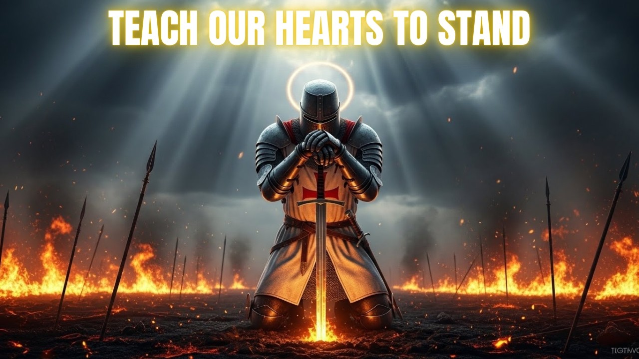 Teach Our Hearts To Stand | Epic direct, cinematic Music | Chantable #prayer #rain #templar #epic