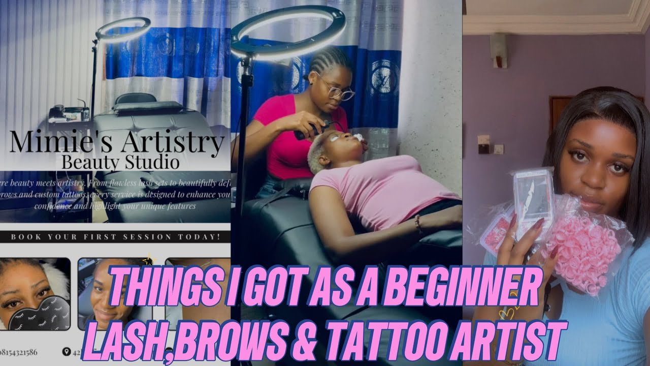 FROM DREAM TO REALITY |BEAUTY BUSINESS HAUL💕| STARTING MY BEAUTY BUSINESS LASH,BROWS &TATTO