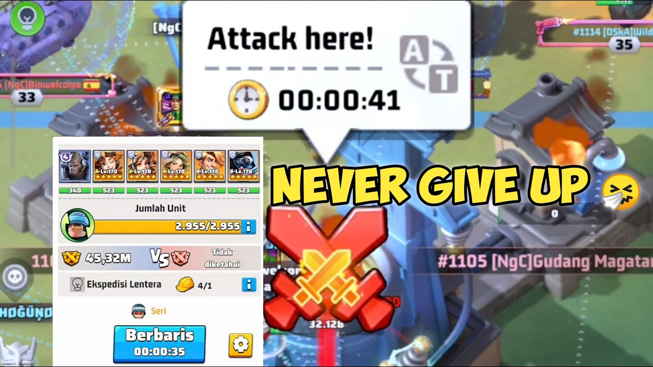 PERANG KUPRIT SAMPAI TROOPS HABIS LAST WAR SURVIVAL GAME