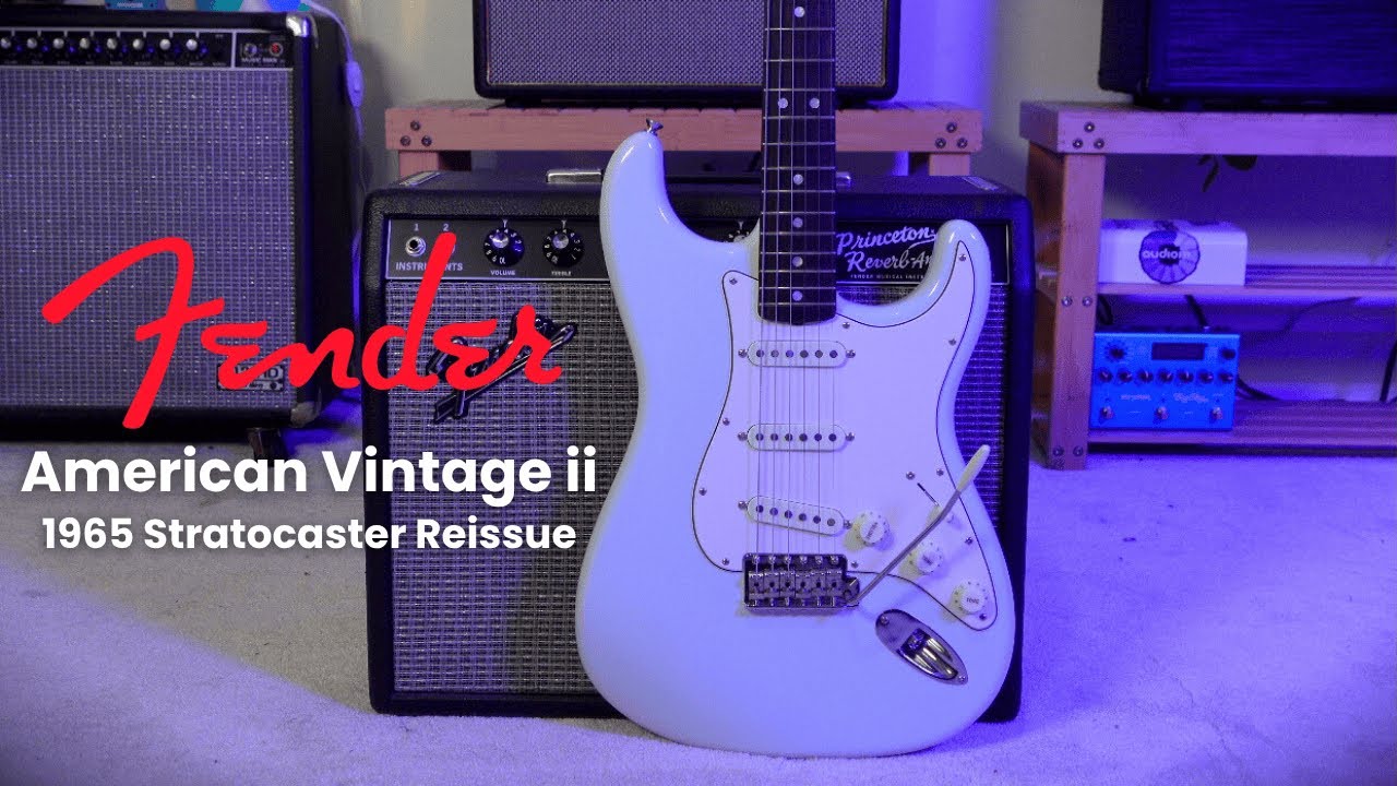 What makes the Fender AV ii 1965 Strat so special?