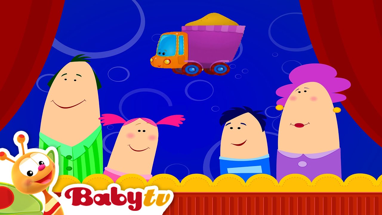 ¿Quién es?, ¿qué es? 😍 familia de títeres de dedos  | juegos divertidos para niños 🪀 @BabyTVSP