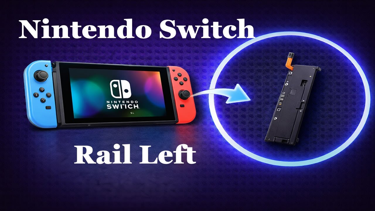 Nintendo Switch - Sostituzione della Slitta Sinistra - Risolvi Problemi Riconoscimento del Joy-Con