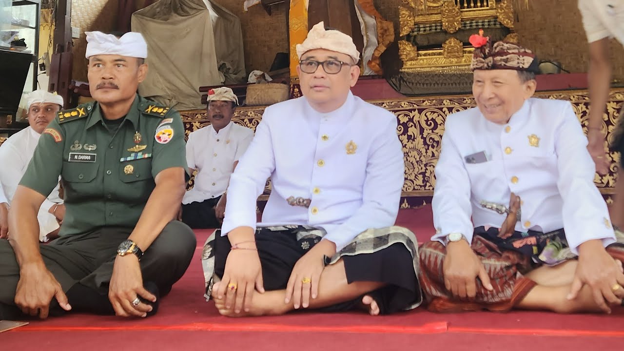 TAWUR AGUNG PEDANAN DI PURA DALEM PURI  PELIATAN-UBUD. 