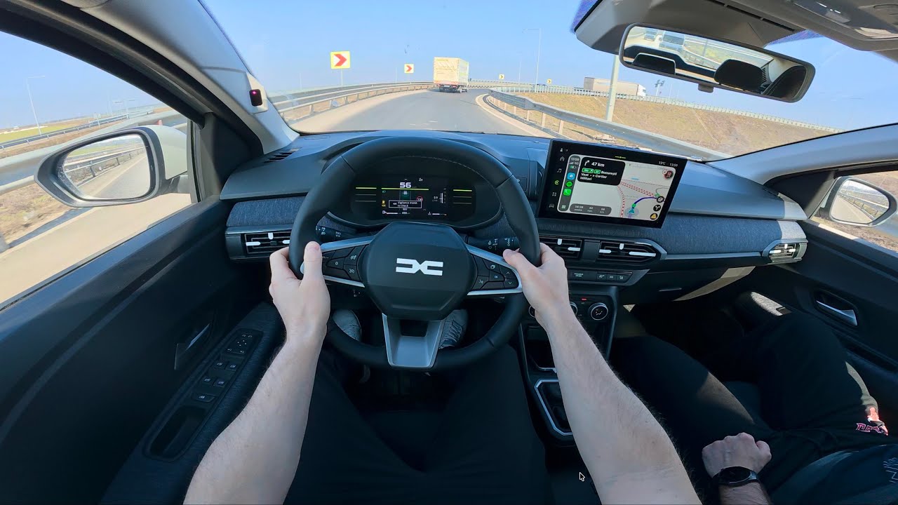 Driving New Dacia Logan Eco-G 120 2026 - No Comment!