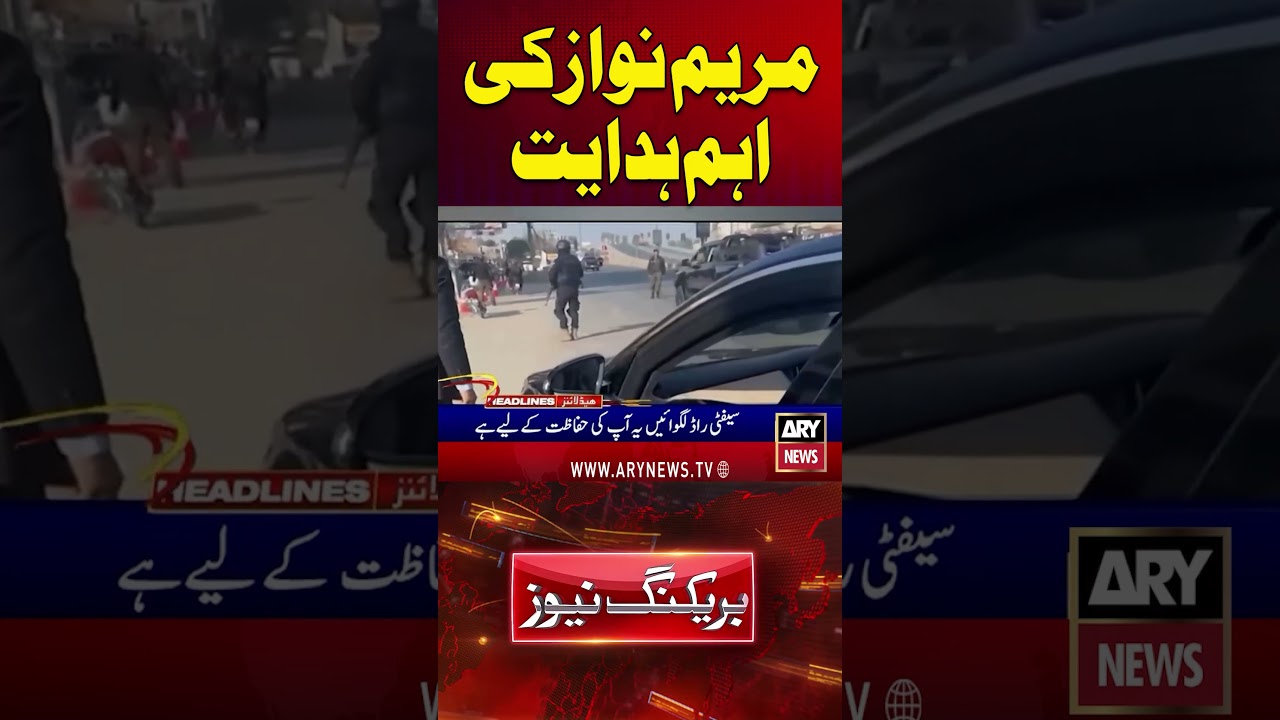 CM Maryam Nawaz Important Instructions - #BASANT #basant2026  #MARYAMNAWAZ #shorts  #arynews