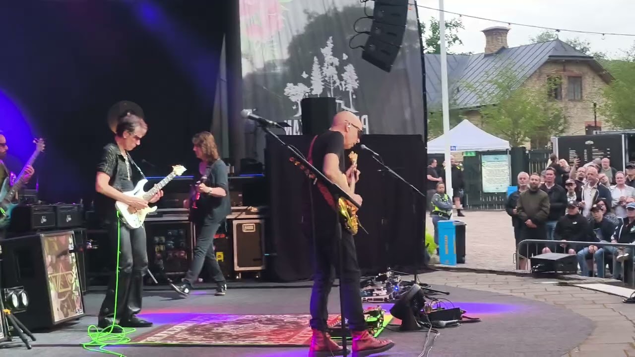 Satch Vai (Joe Satriani & Steve Vai) - Sahara live @parksnäckan Uppsala 2/7/2025