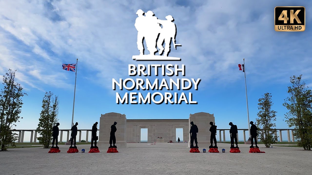 British Normandy Memorial World War 2 - Ver-sur-Mer, France